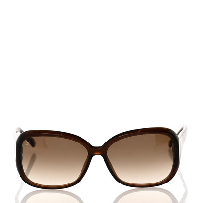 Louis Vuitton Acetate Obsession GM Sunglasses Z0459W Brown Glitter 2 of 7
