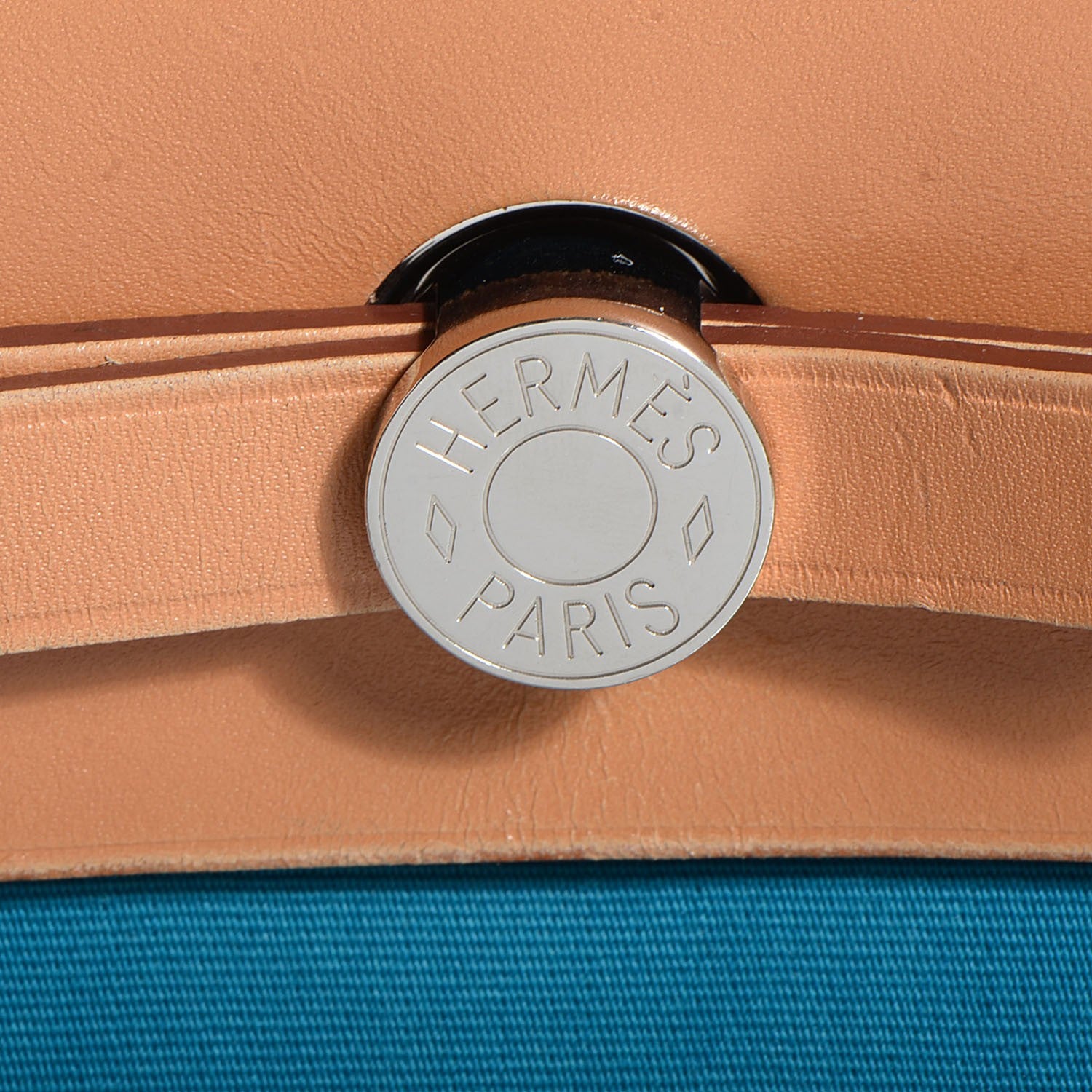 Hermes Toile Herbag Zip PM 31 Bleu Izmir 12 of 17