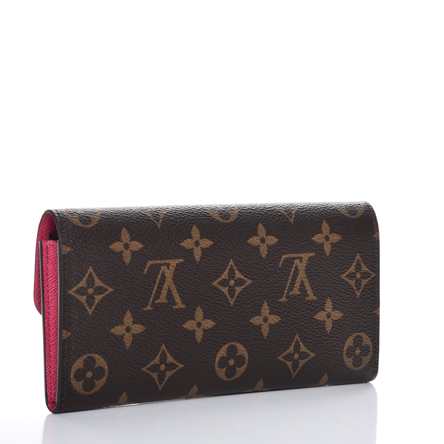 Monogram Emilie Wallet Hot Pink