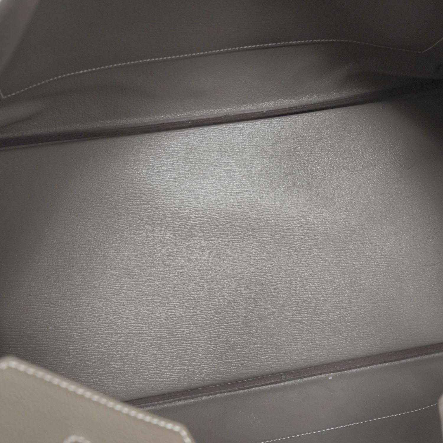 Hermes Togo Birkin 40 Etoupe 8 of 10