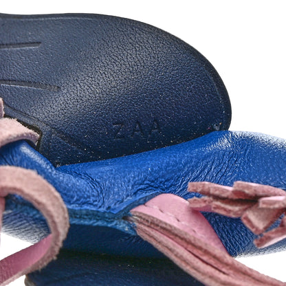 Hermes Milo Lambskin Grigri Rodeo Pegase Horse Bag Charm PM Bleu France Mauve Sylvestre Bleu Saphir 4 of 5
