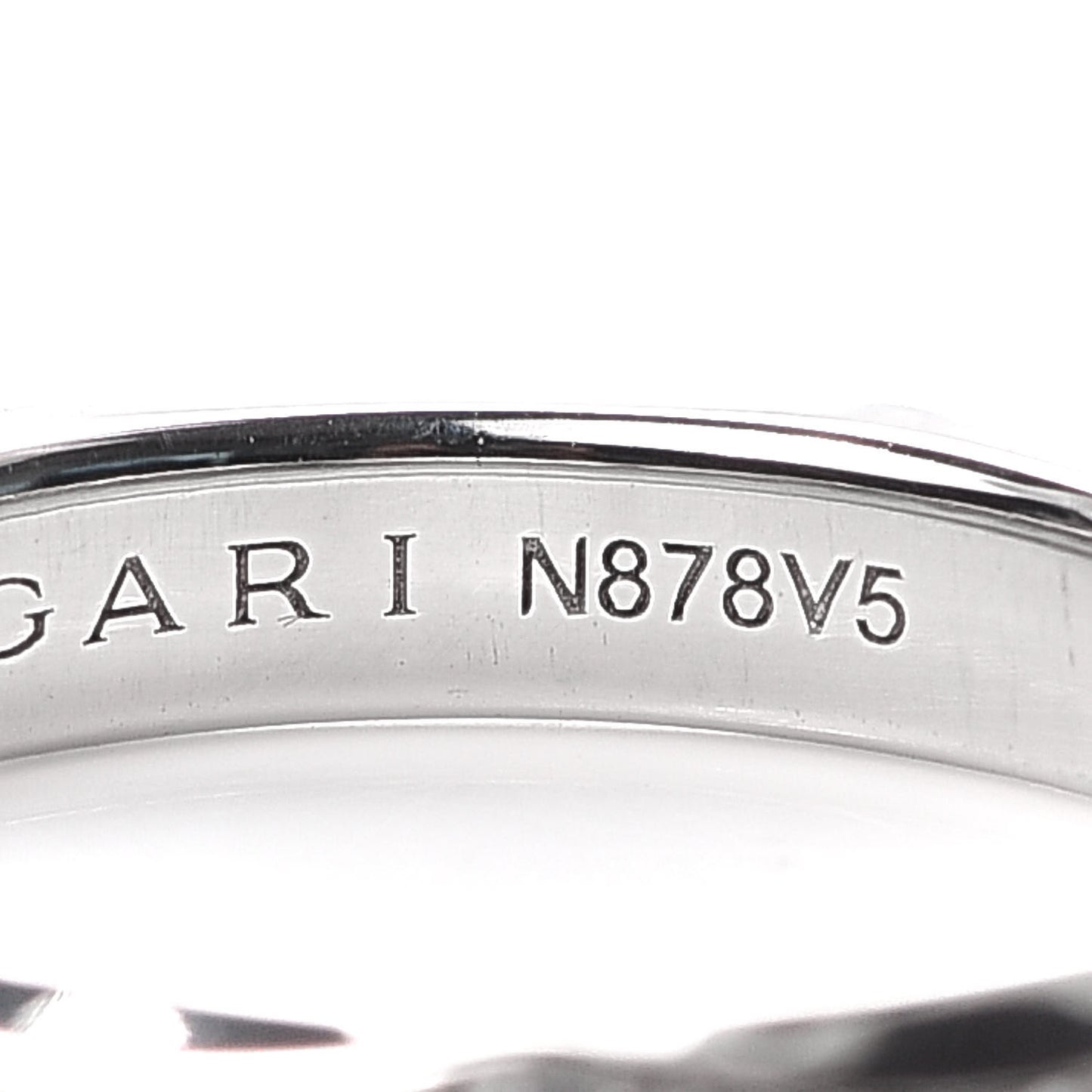 Platinum Diamond Infinito Band Ring 52 6