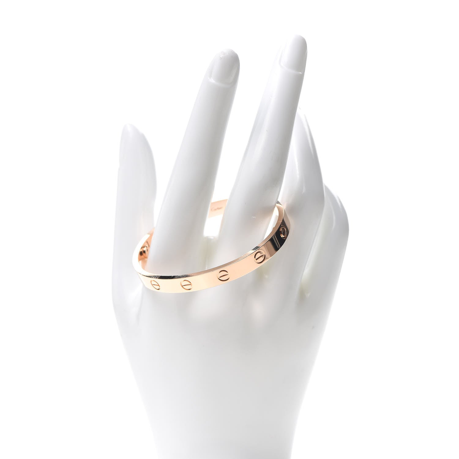 Cartier 18K Pink Gold LOVE Bracelet 16 2 of 8