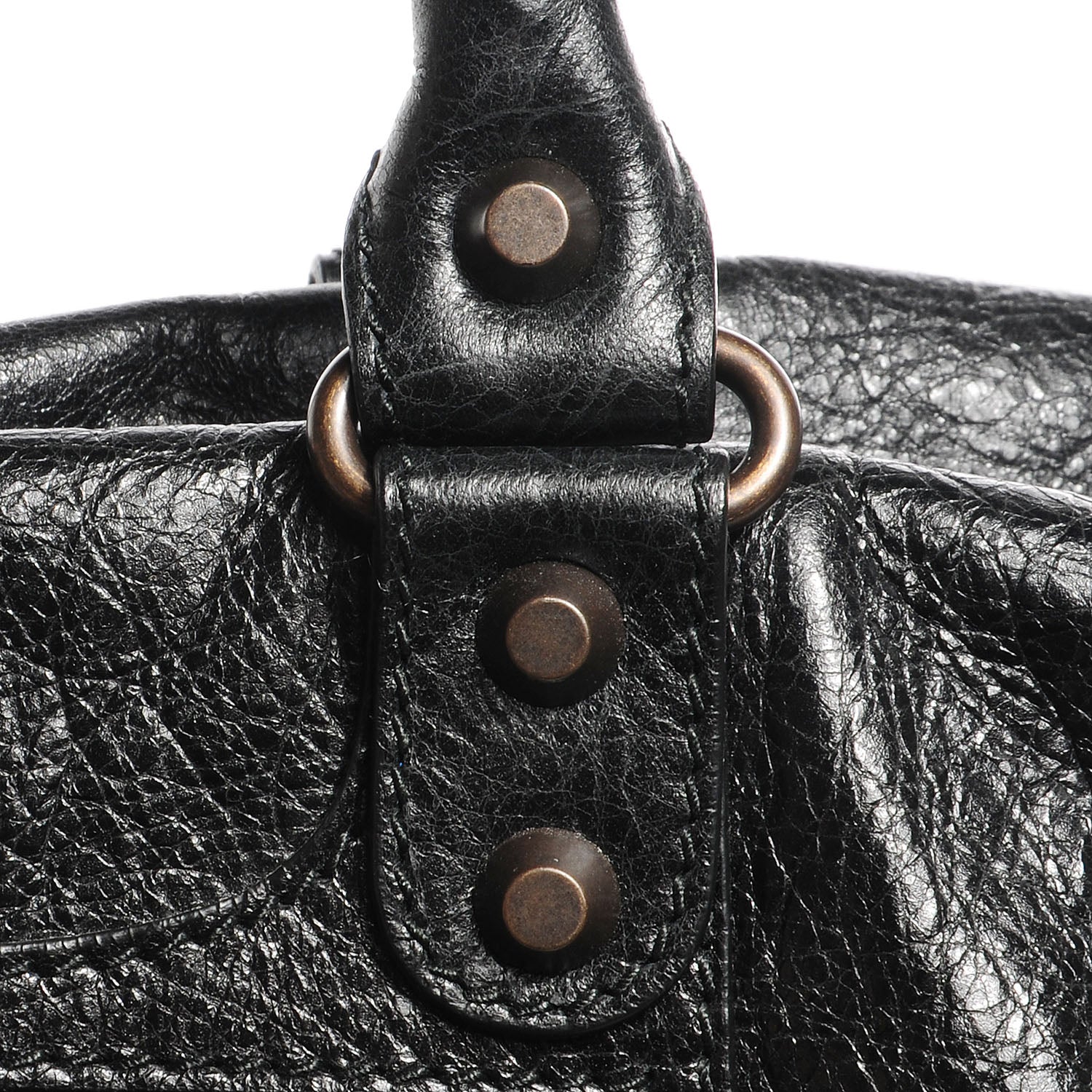 Balenciaga Agneau 24Hour Voyage Travel Bag Black 11 of 14