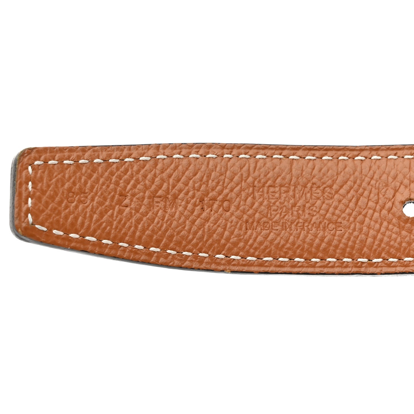 Swift Epsom 32mm H Belt 85 34 Black Gold