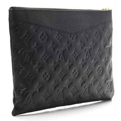 Louis Vuitton Empreinte Daily Pouch Black 2 of 6