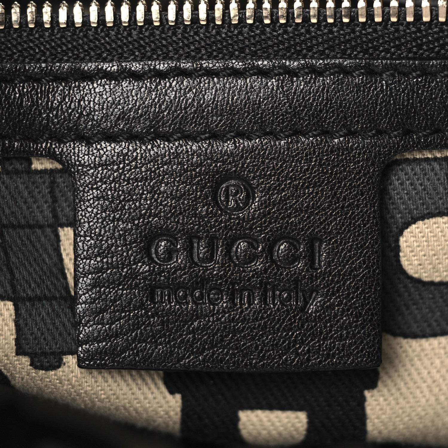 Gucci Guccissima Large Biba Hobo Black 6 of 9