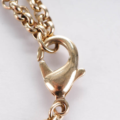 Chanel Pearl Silk Enamel CC Long Necklace Pink Gold 4 of 7