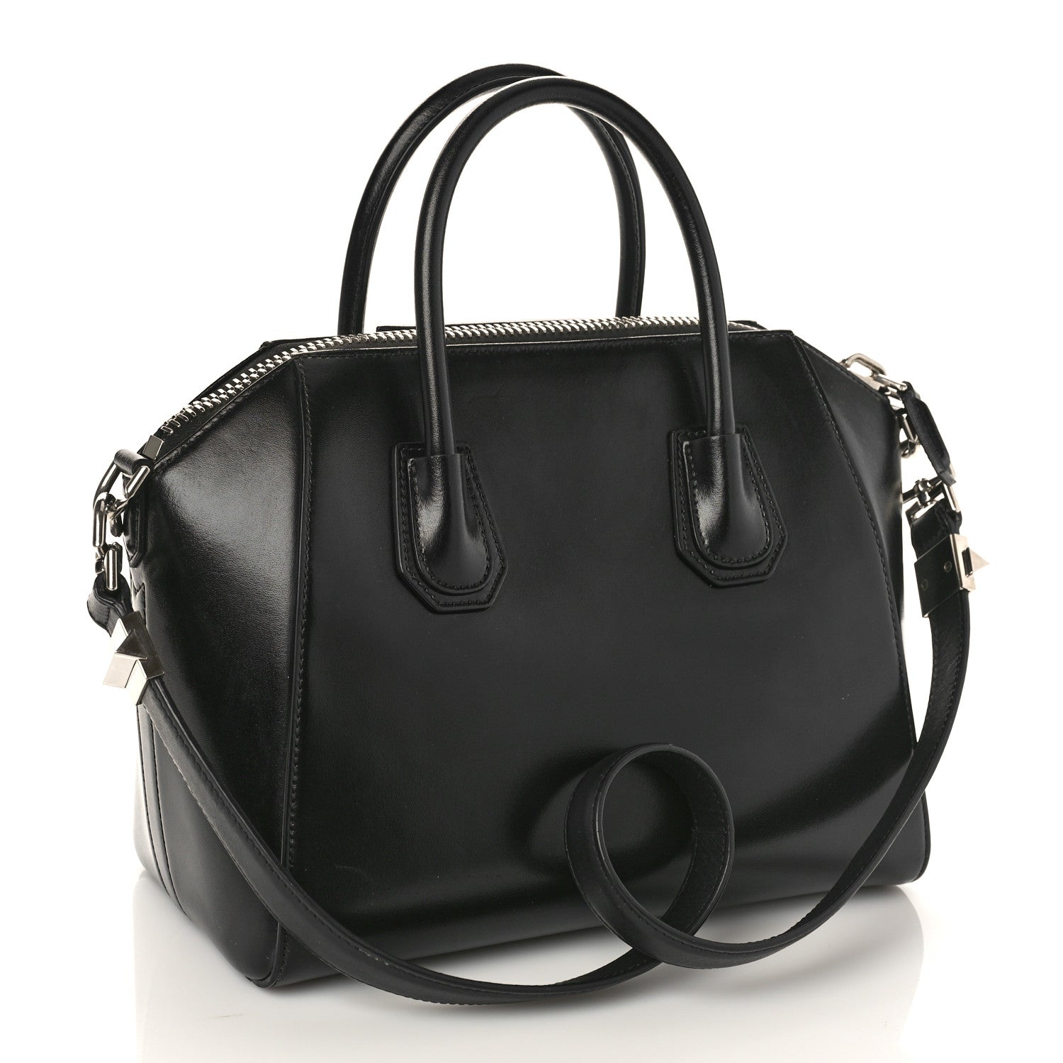 Givenchy Shiny Lord Calfskin Small Antigona Black 3 of 11