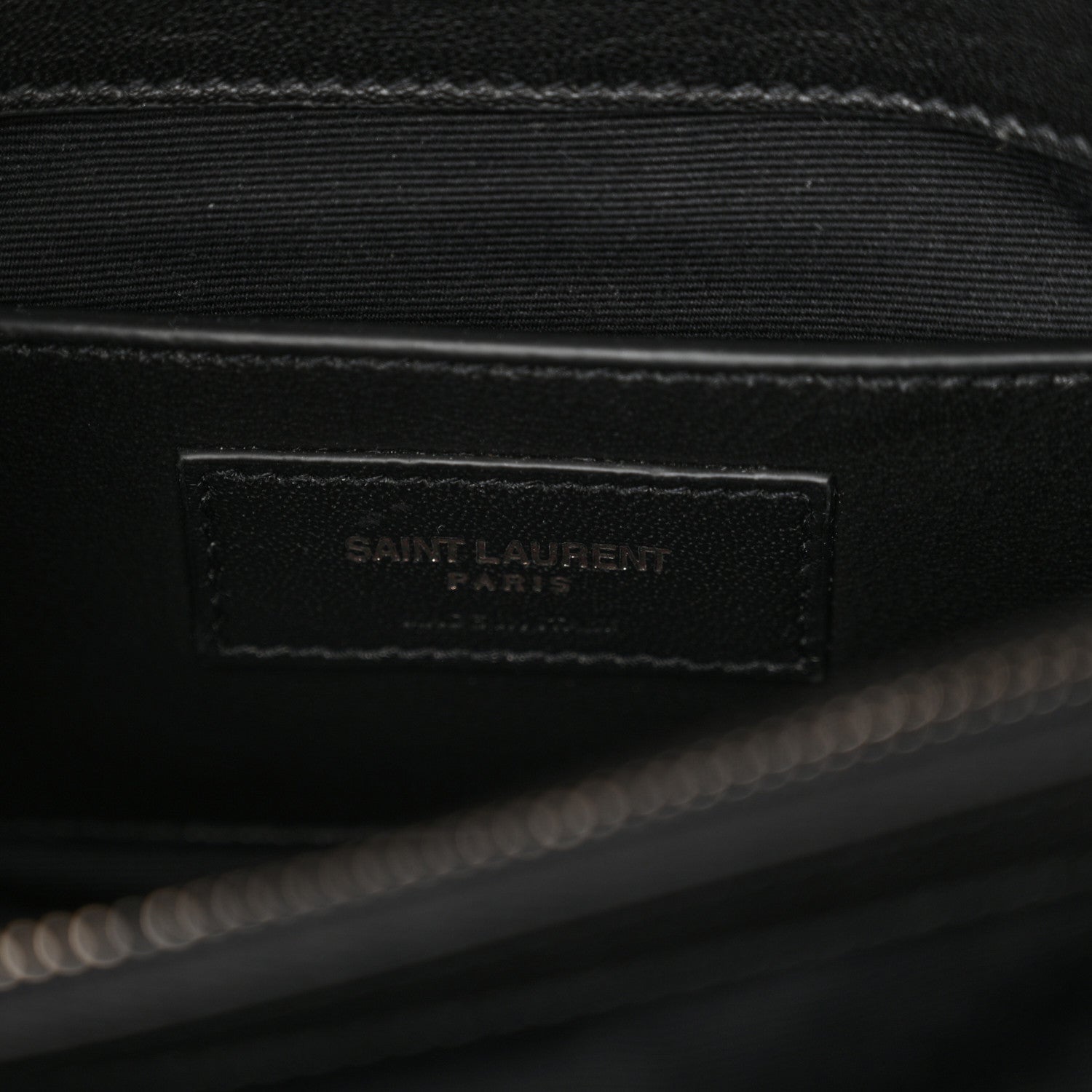 Saint Laurent Canvas Matelasse Chevron American Flag Monogram Medium College Bag Red Blue 6 of 11