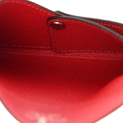 Louis Vuitton Monogram LV Colormania Kirigami Card Holder Sari Red 6 of 7