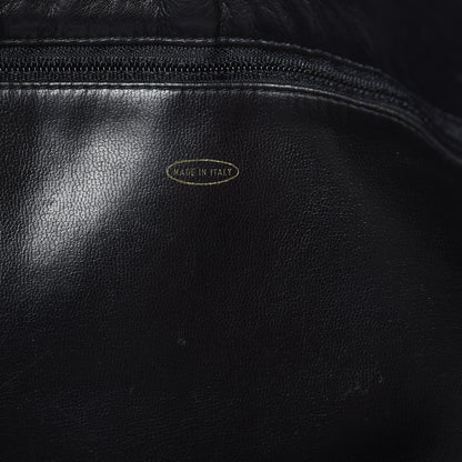 Chanel Canvas Calfskin Shopping Tote Black 7 of 15