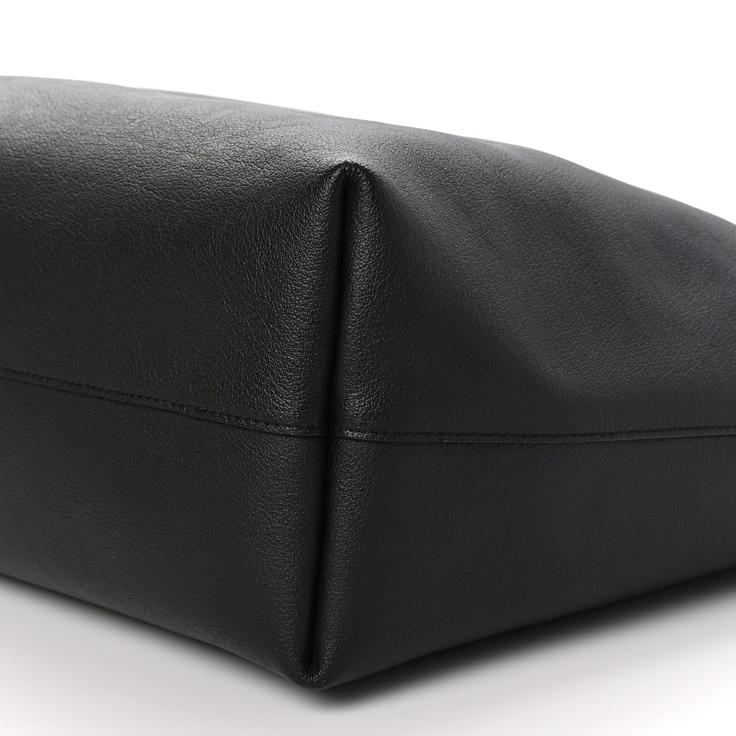 Saint Laurent Calfskin Large Shopping Tote Black 11 of 12