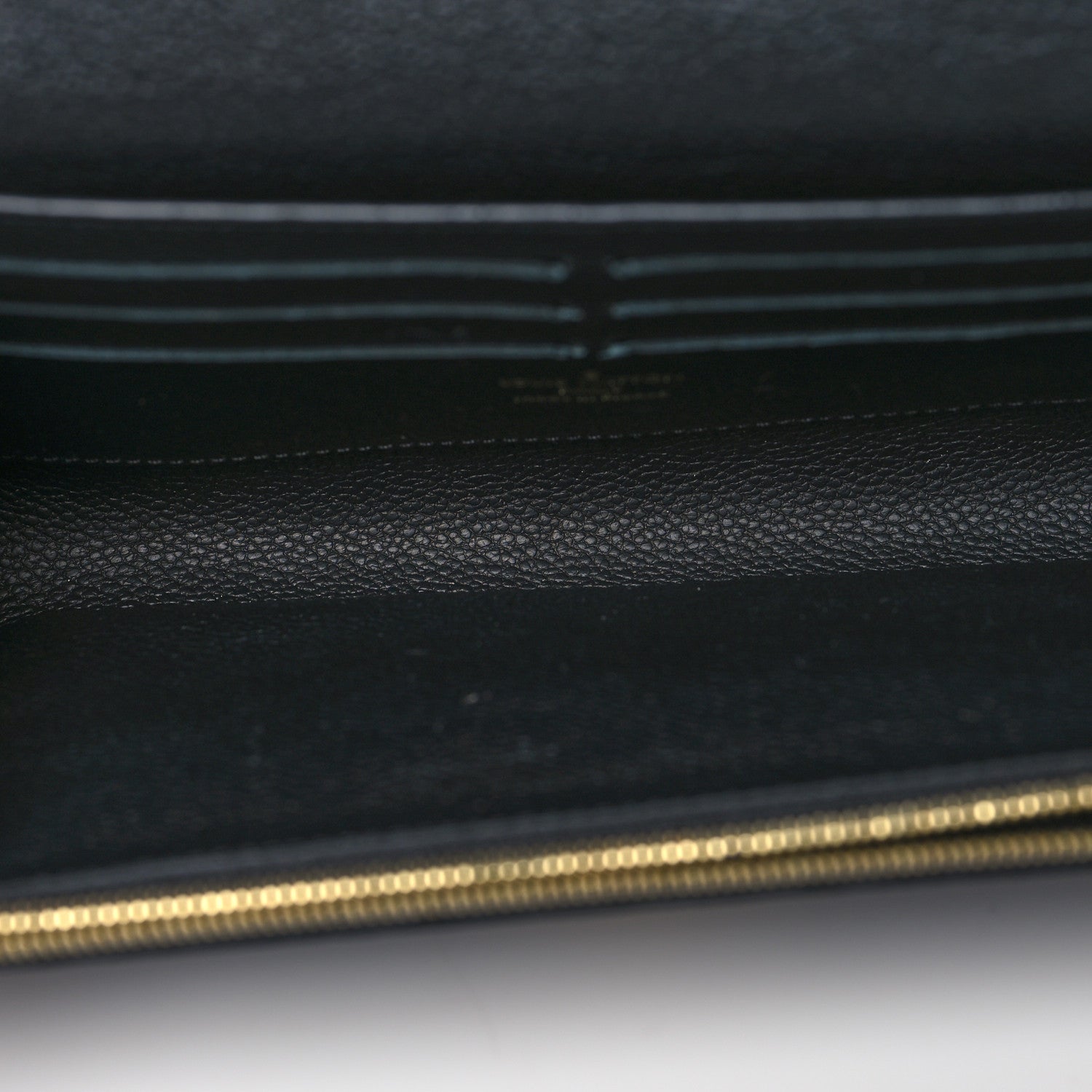 Louis Vuitton Empreinte Vavin Chain Wallet Black 5 of 8