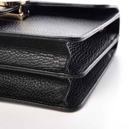 Gucci Dollar Calfskin Small Interlocking G Shoulder Bag Black 6 of 11