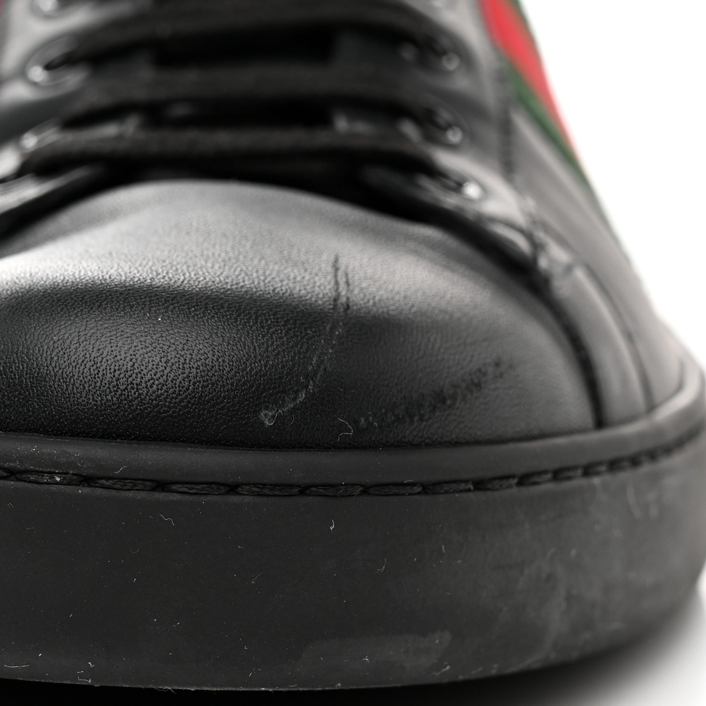 Miro Soft Calfskin Ayers Web Mens Ace Sneakers 9 Black Rosso