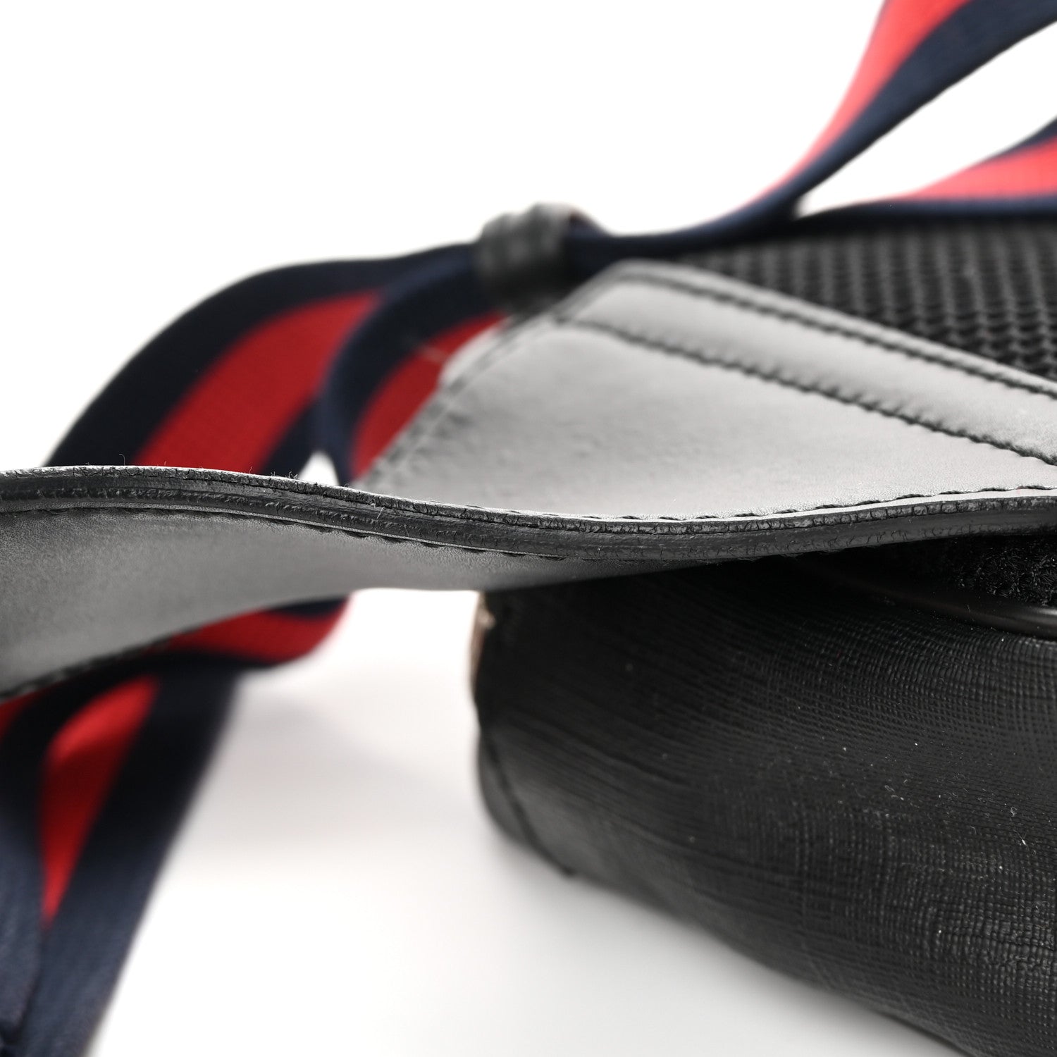 Gucci Soft GG Supreme Monogram Web Belt Bag Black Grey 13 of 13