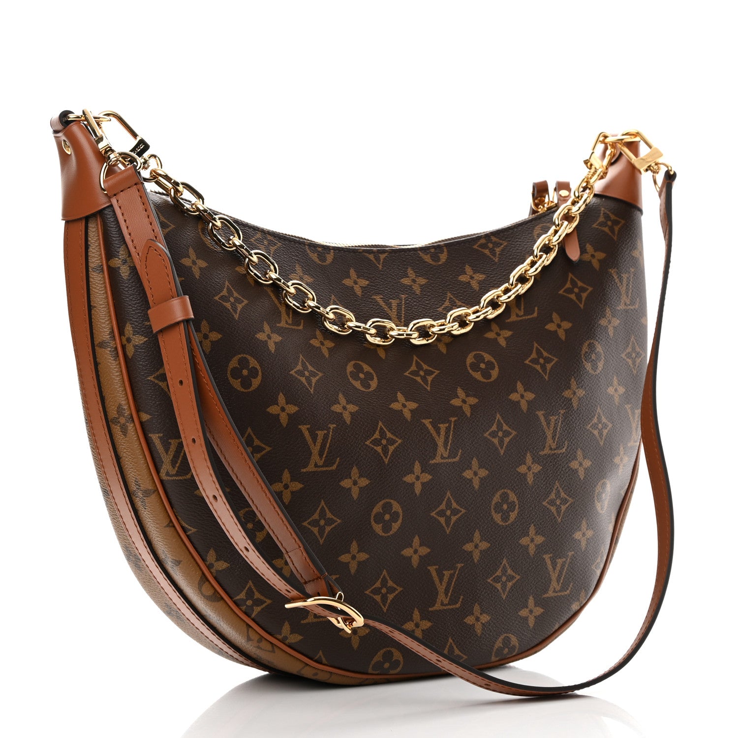 Louis Vuitton Reverse Monogram Loop Hobo 4 of 12