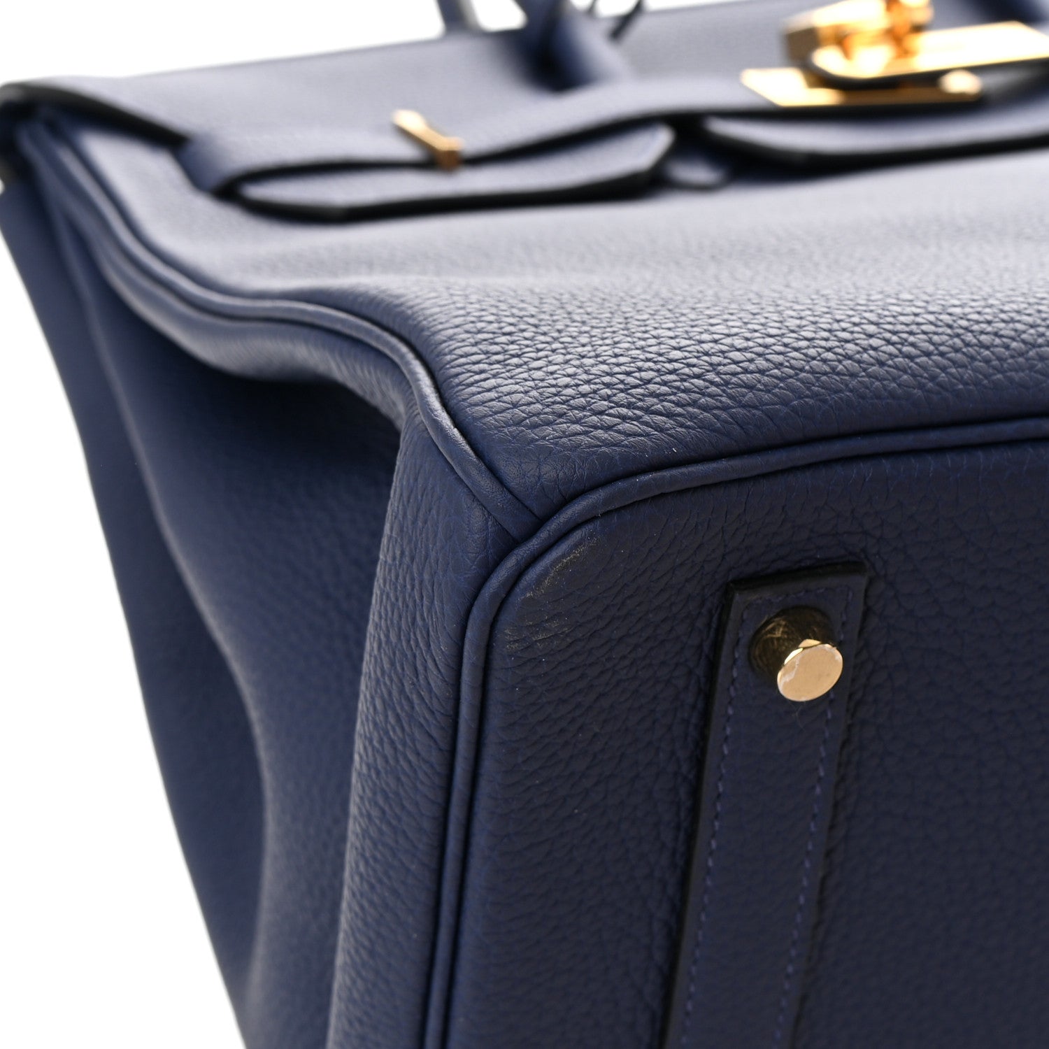 Hermes Togo Birkin 35 Bleu Saphir 9 of 17