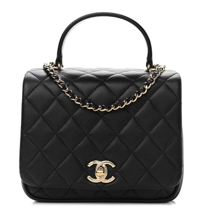 Chanel Lambskin Quilted Mini Citizen Chic Flap Black 1 of 10