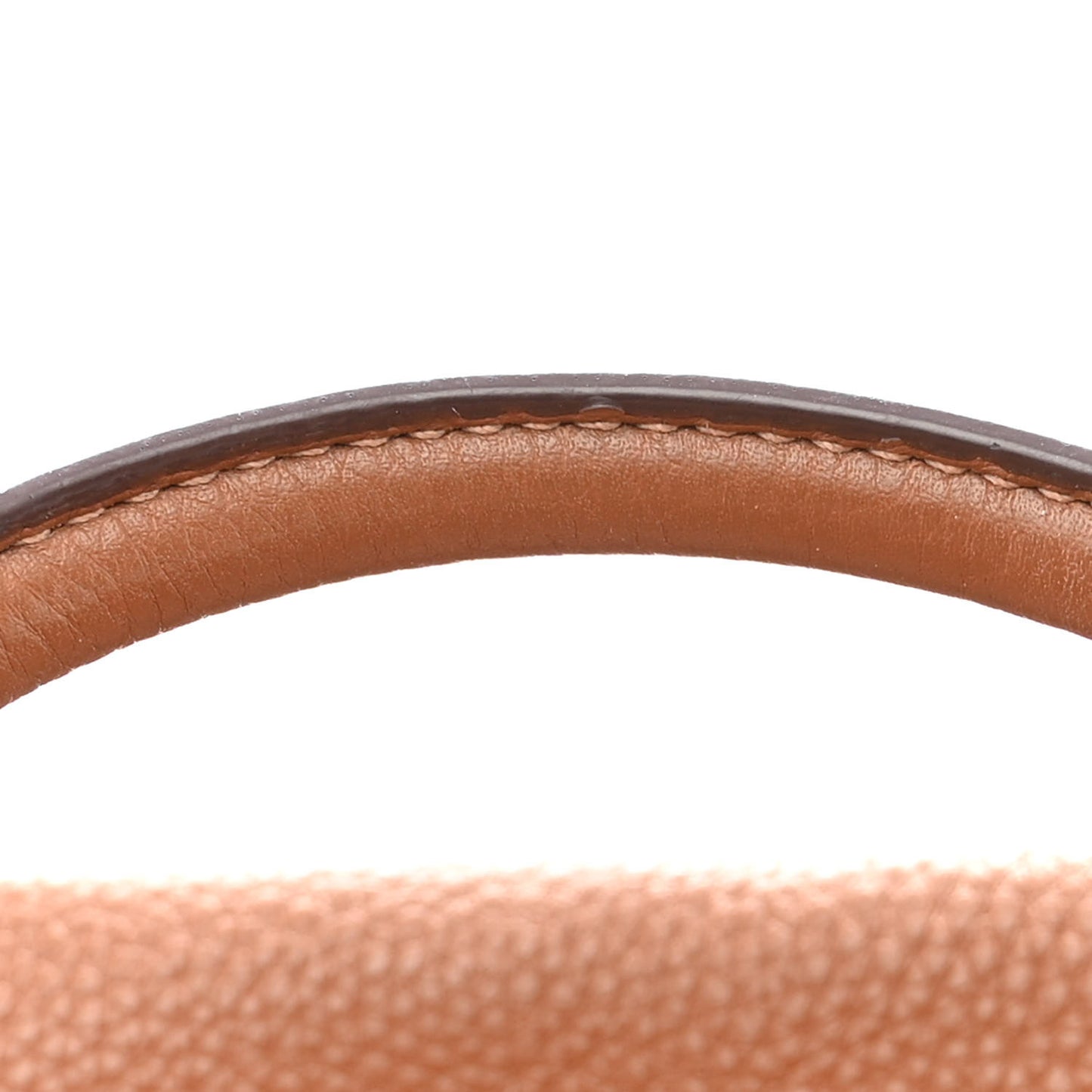 Vitello Daino Zip Tote Cannella