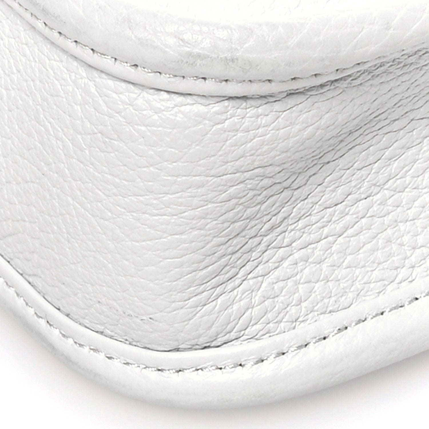 Prada Vitello Daino Soft Mini Hobo Messenger Bag White 10 of 11