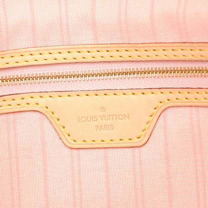 Louis Vuitton Damier Azur Delightful MM Pink 6 of 10