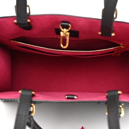 Louis Vuitton Epi Onthego MM Black 5 of 9