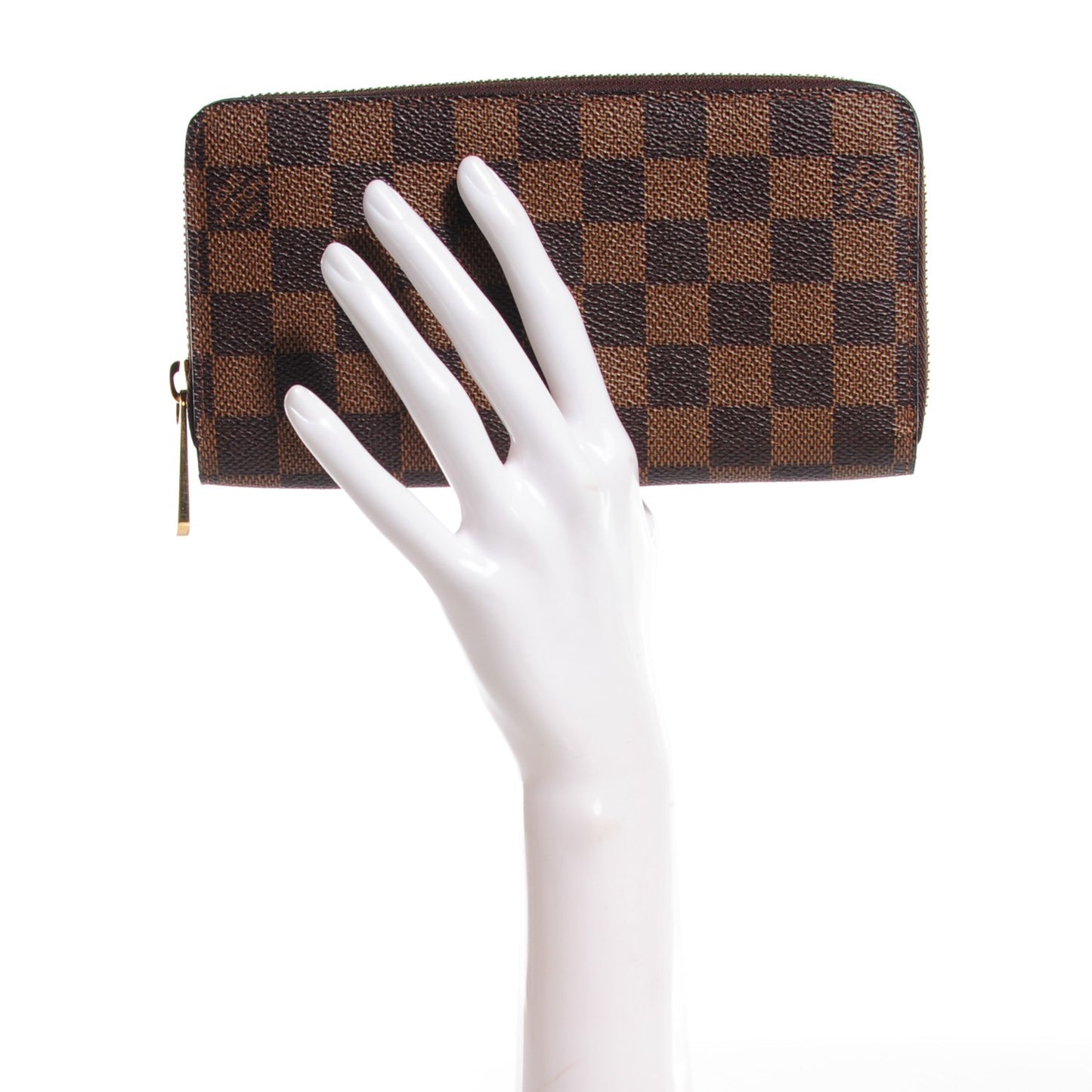 Damier Ebene Zippy Wallet