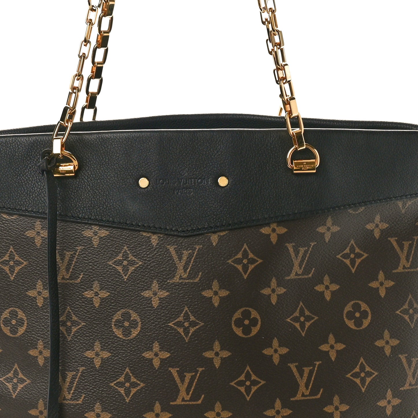 Monogram Pallas Shopper Black