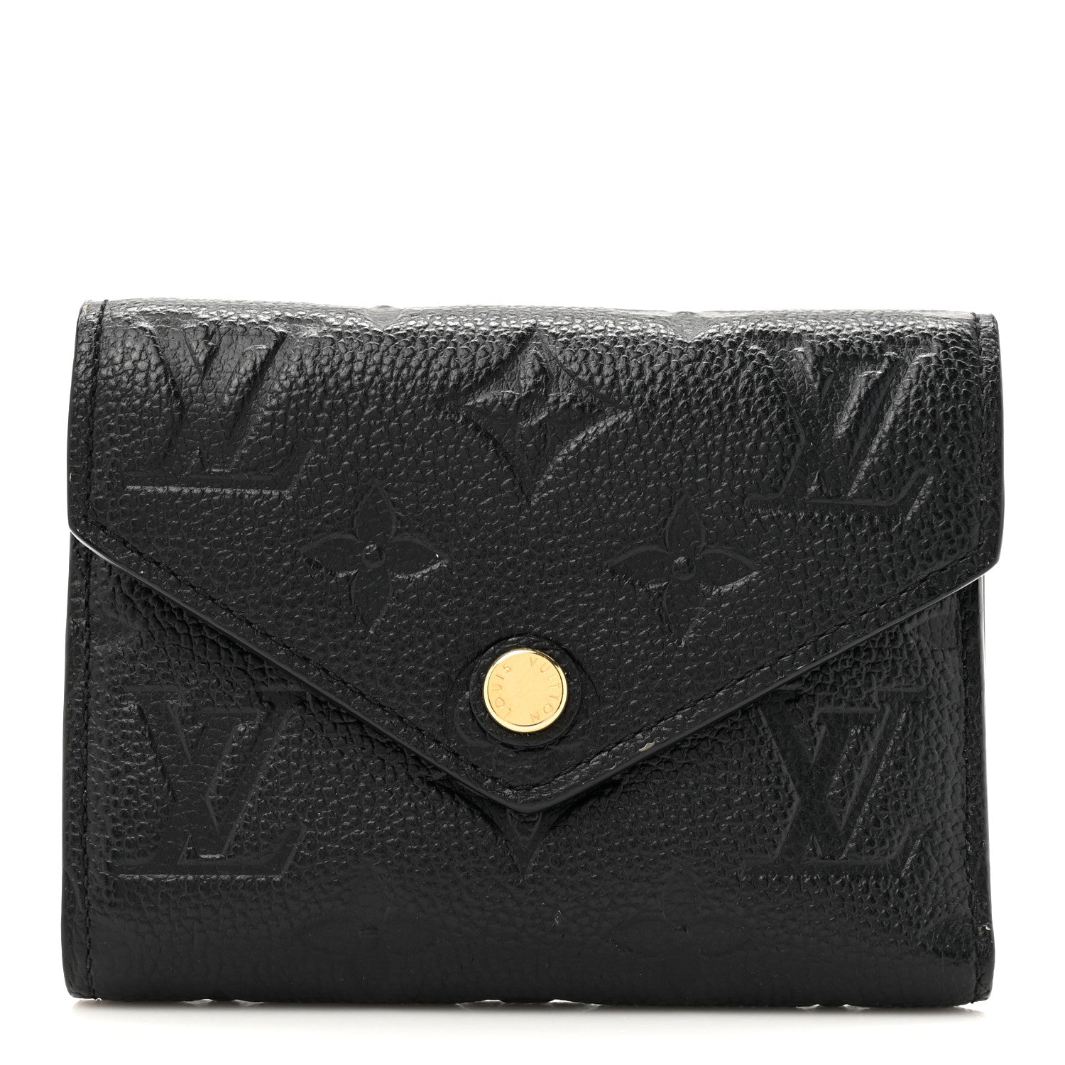 Louis Vuitton Empreinte Victorine Wallet Black 1 of 10