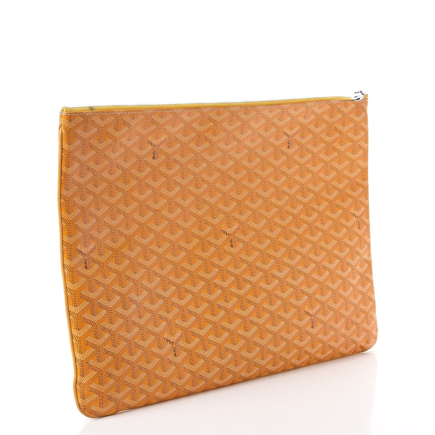 Goyard Goyardine Senat Pochette GM Yellow 3 of 15