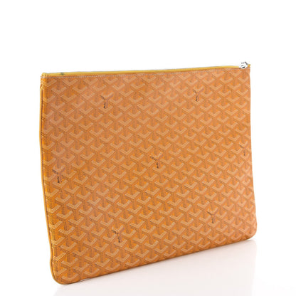 Goyard Goyardine Senat Pochette GM Yellow 3 of 15