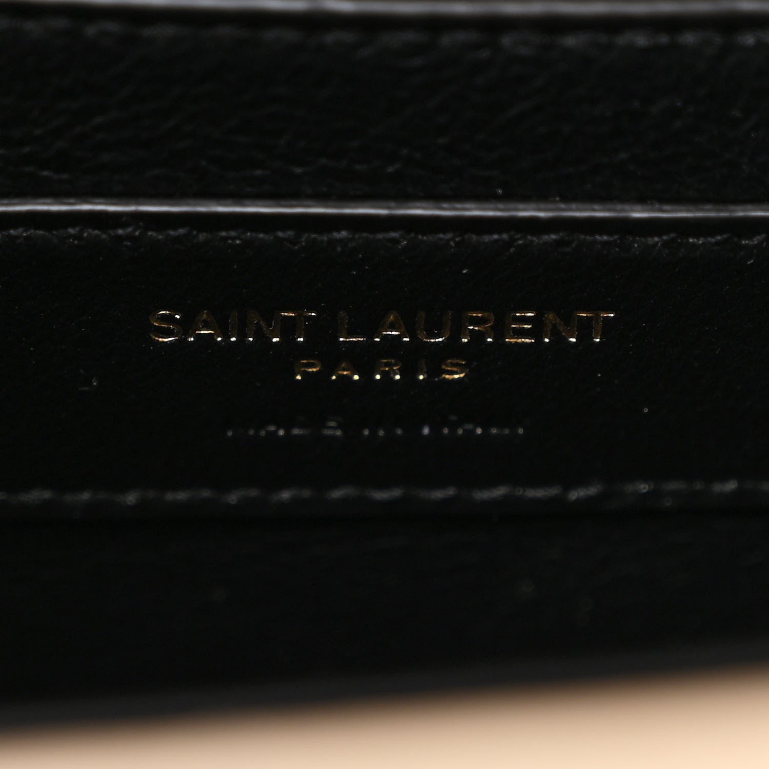 Saint Laurent Grain de Poudre Medium Classic Monogram Cassandra Top Handle Dark Beige 7 of 12