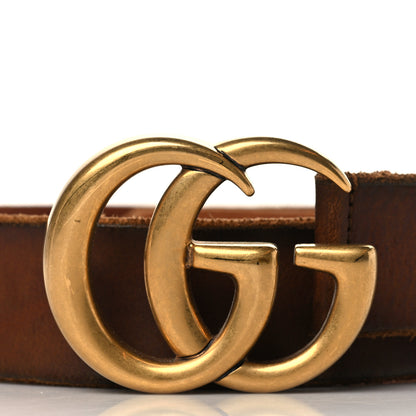 Gucci Faded Calfskin Double G 40mm Belt 110 44 Cuir 2 of 10