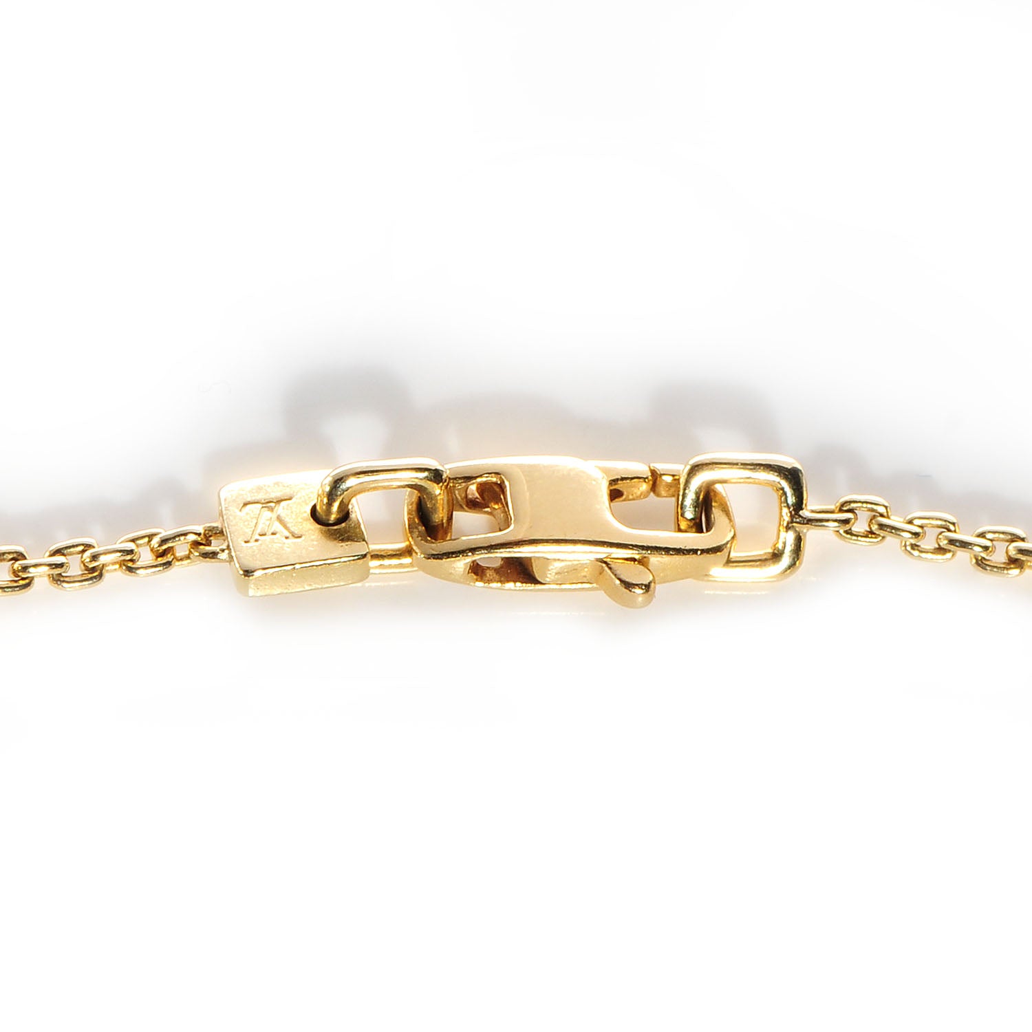 Louis Vuitton Monogram Bracelet Yellow Gold 3 of 4