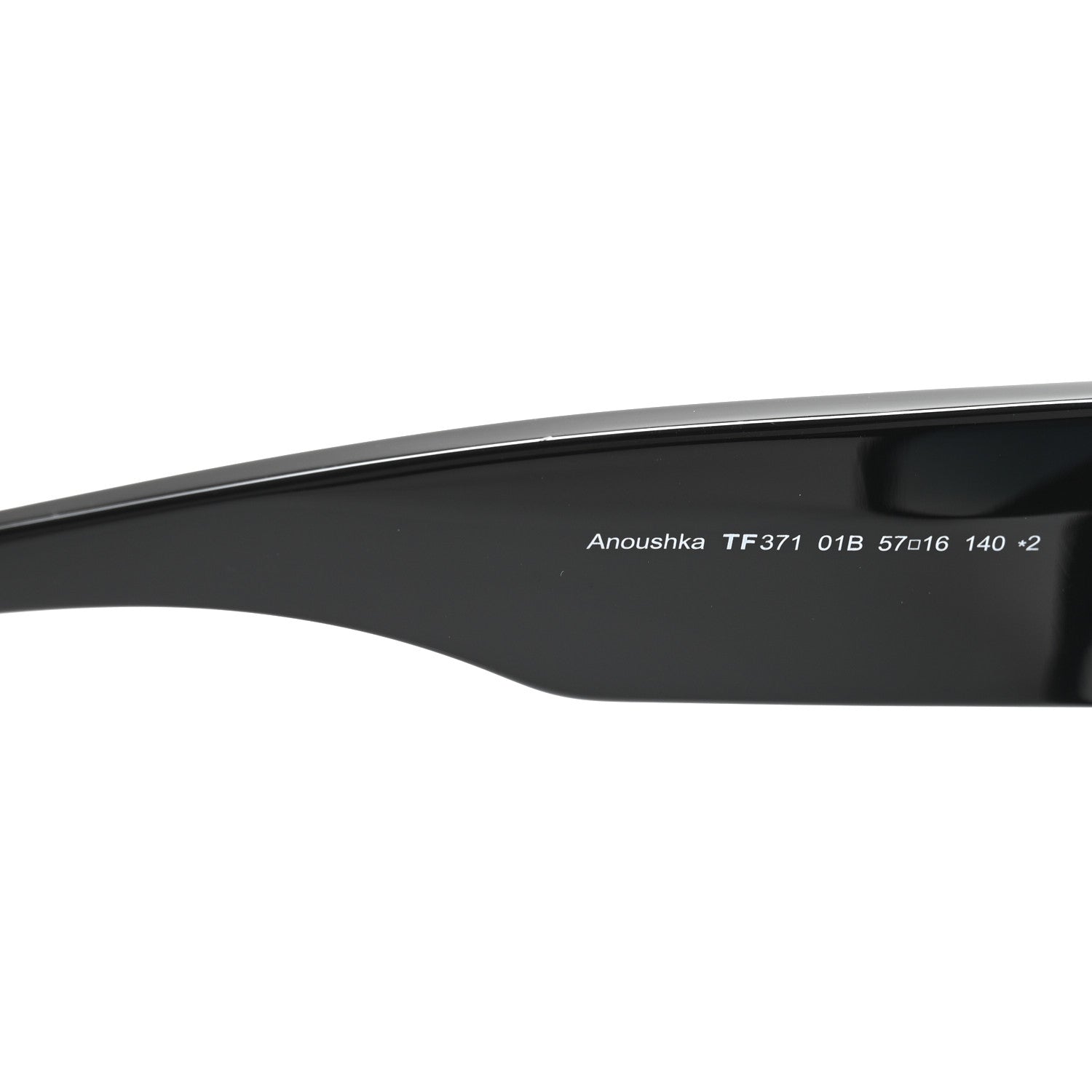 Tom Ford Acetate Anoushka Cat Eye Sunglasses TF371 Black 6 of 9