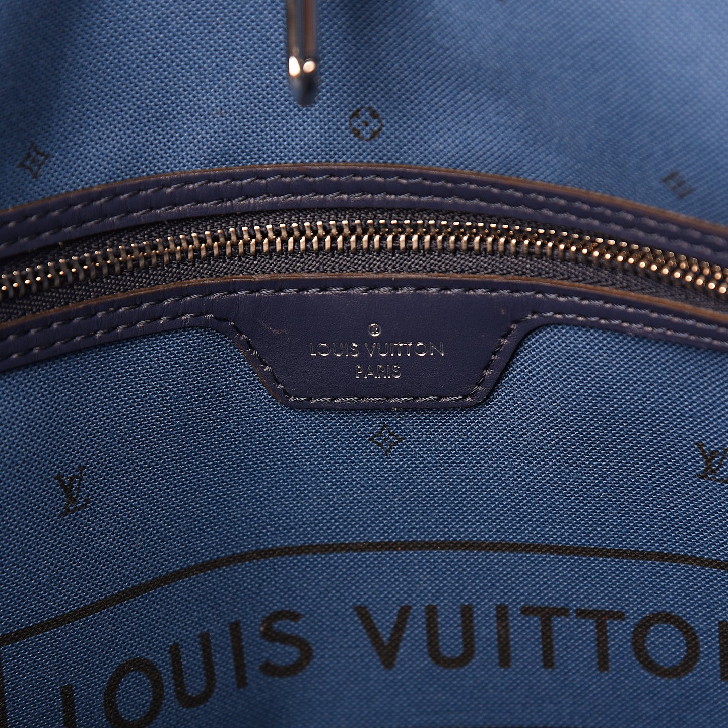 Monogram Escale Neverfull MM Blue