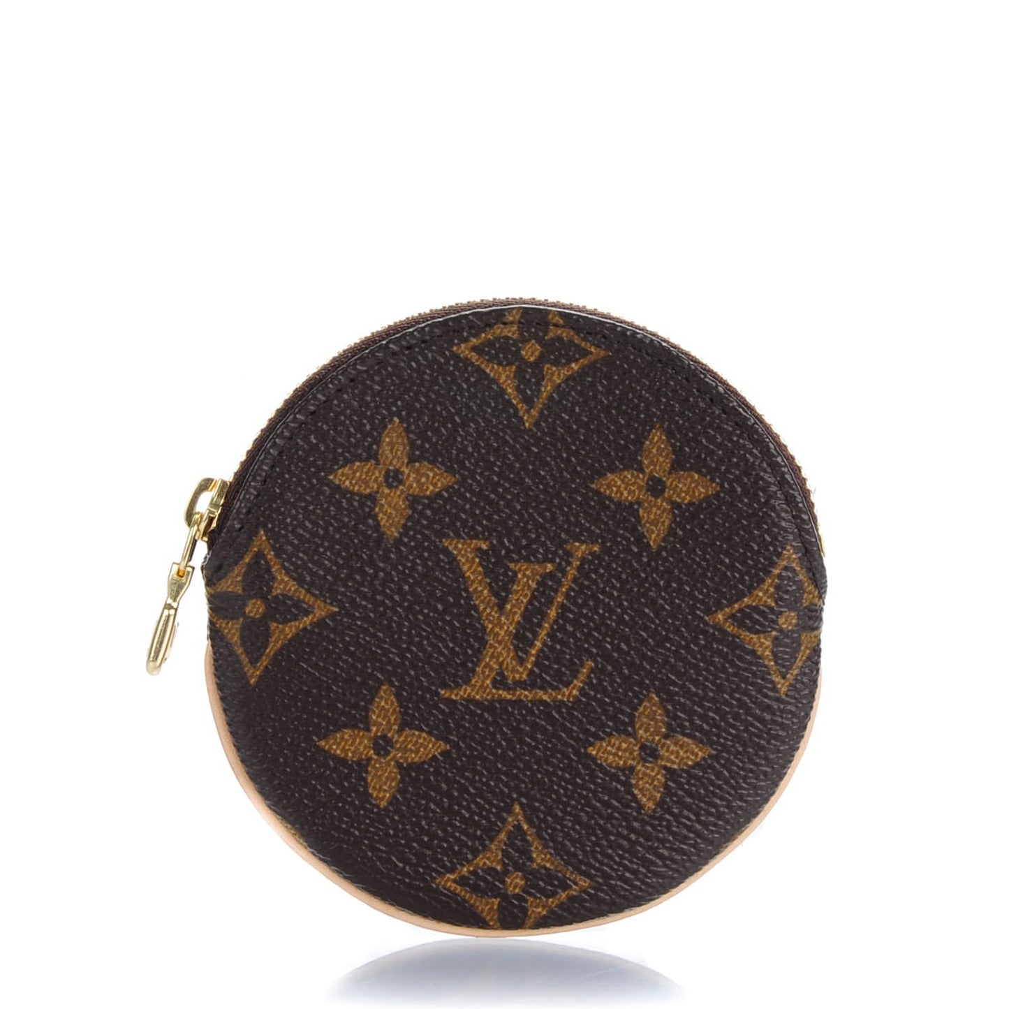 Monogram Round Coin Purse