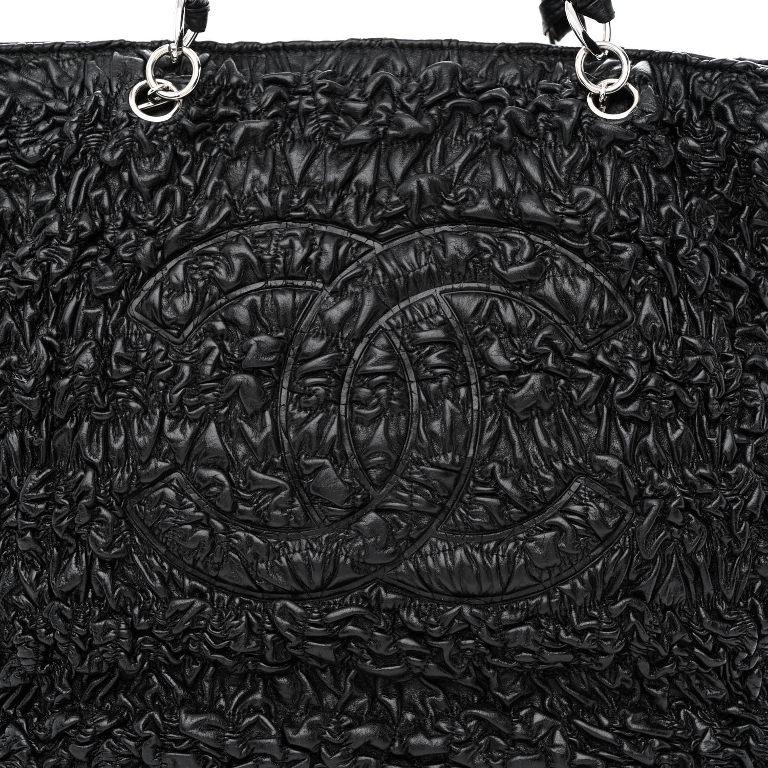 Chanel Lambskin XL Astrakan Tote Black 10 of 16