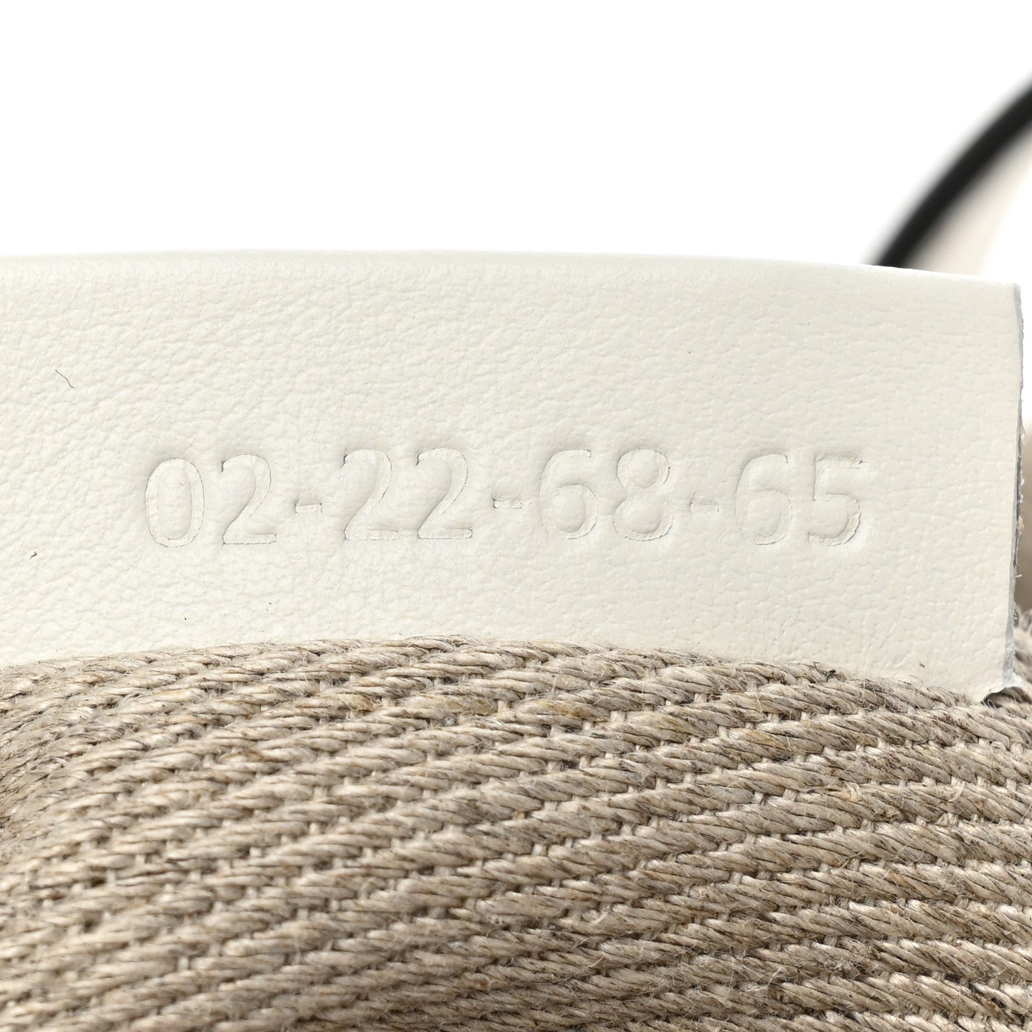 Chloe Raffia Calfskin Small Basket White 7 of 9