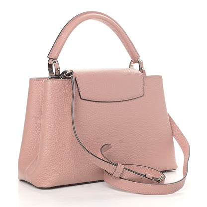 Louis Vuitton Taurillon Capucines PM Magnolia 3 of 10