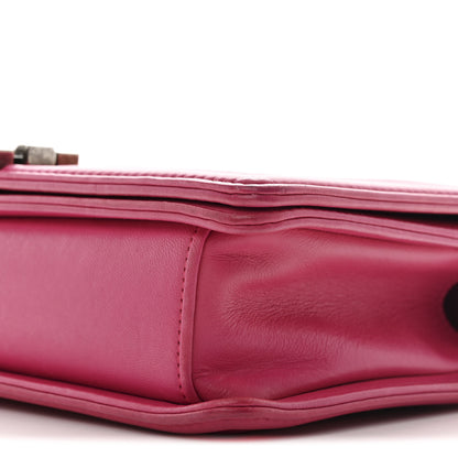 Chanel Galuchat Stingray Medium Boy Flap Pink 10 of 11