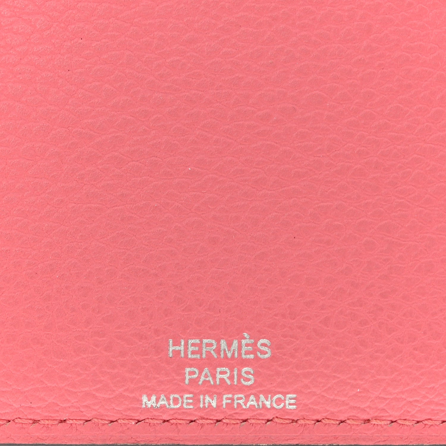 Hermes Epsom Evercolor Les Petits Chevaux Card Holder Ambre Brique Rouge H Rose Ete 6 of 9