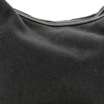 Gucci Denim Web Medium Hobo Black 8 of 13