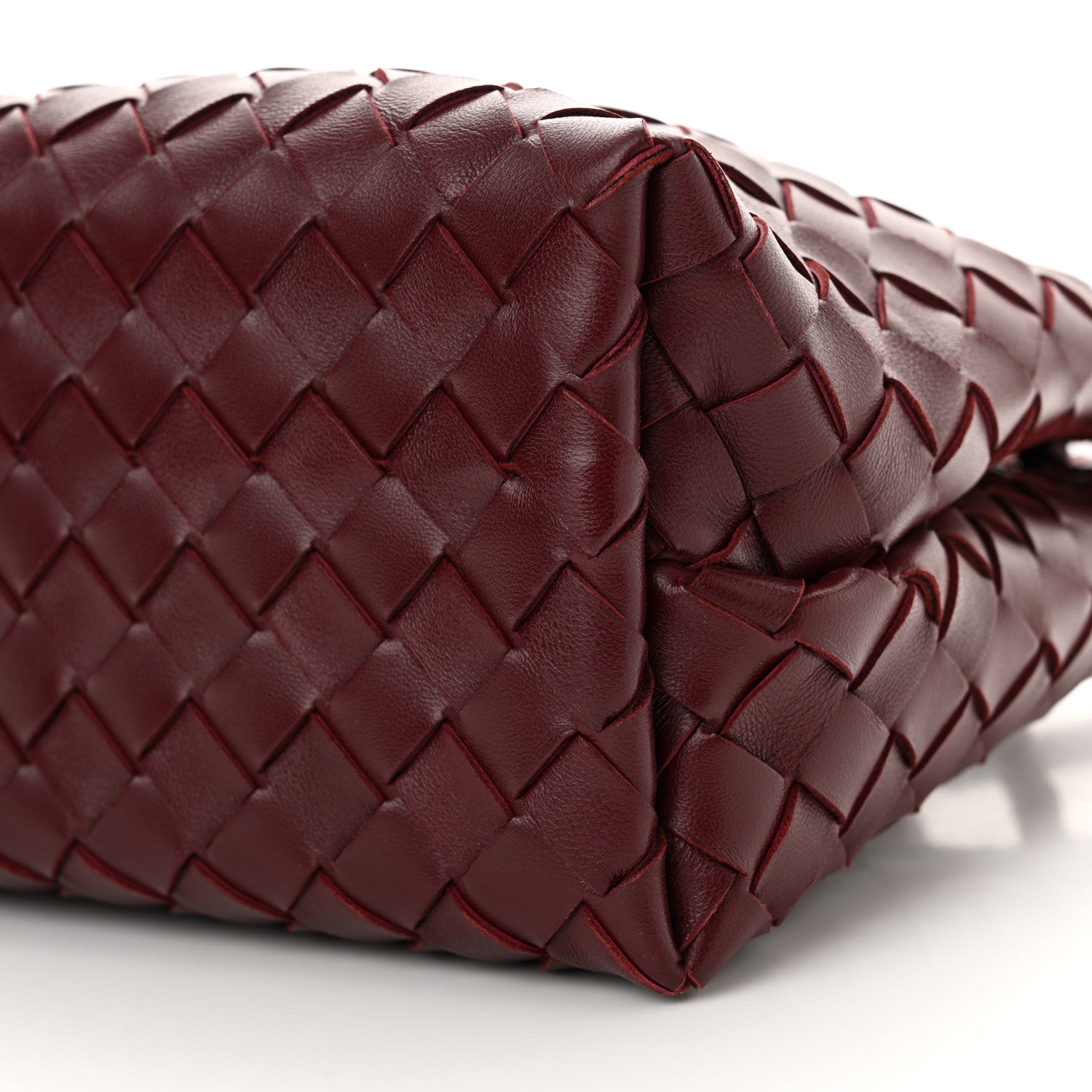 Bottega Veneta Nappa Intrecciato Small Andiamo Shoulder Bag Barolo 9 of 9