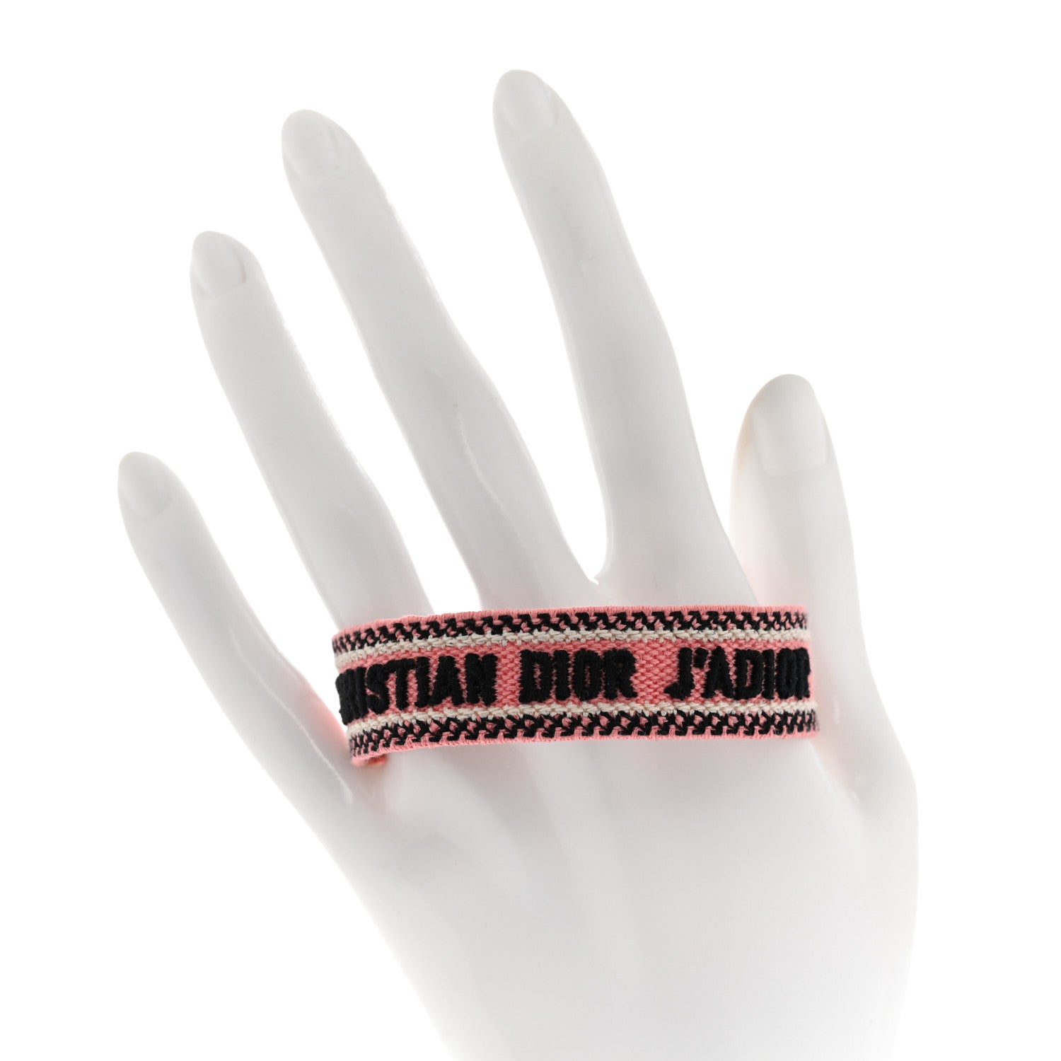 Christian Dior Woven Cotton J'Adior Friendship Bracelet Set 2 of 8