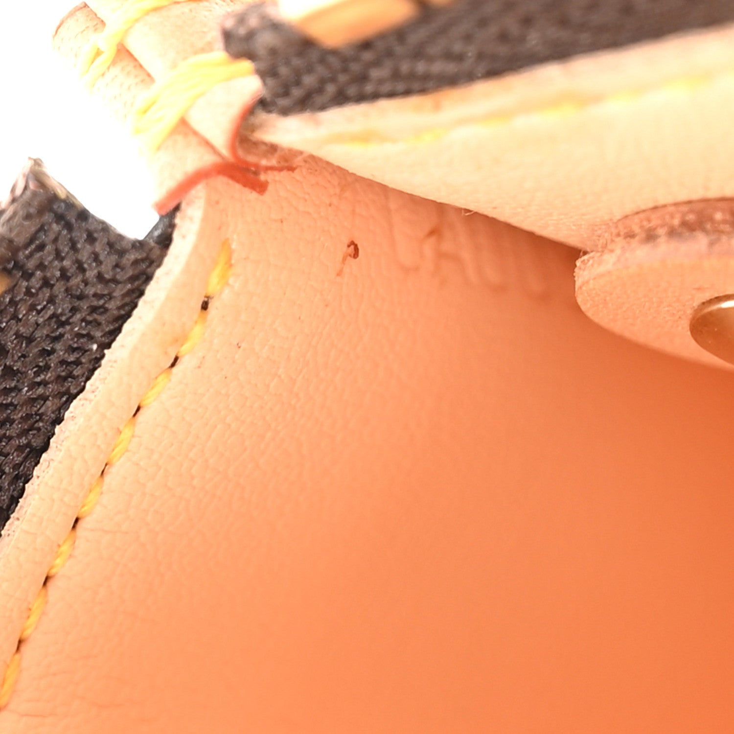 Louis Vuitton Monogram Cherry Blossom Key Pouch Brown 7 of 7