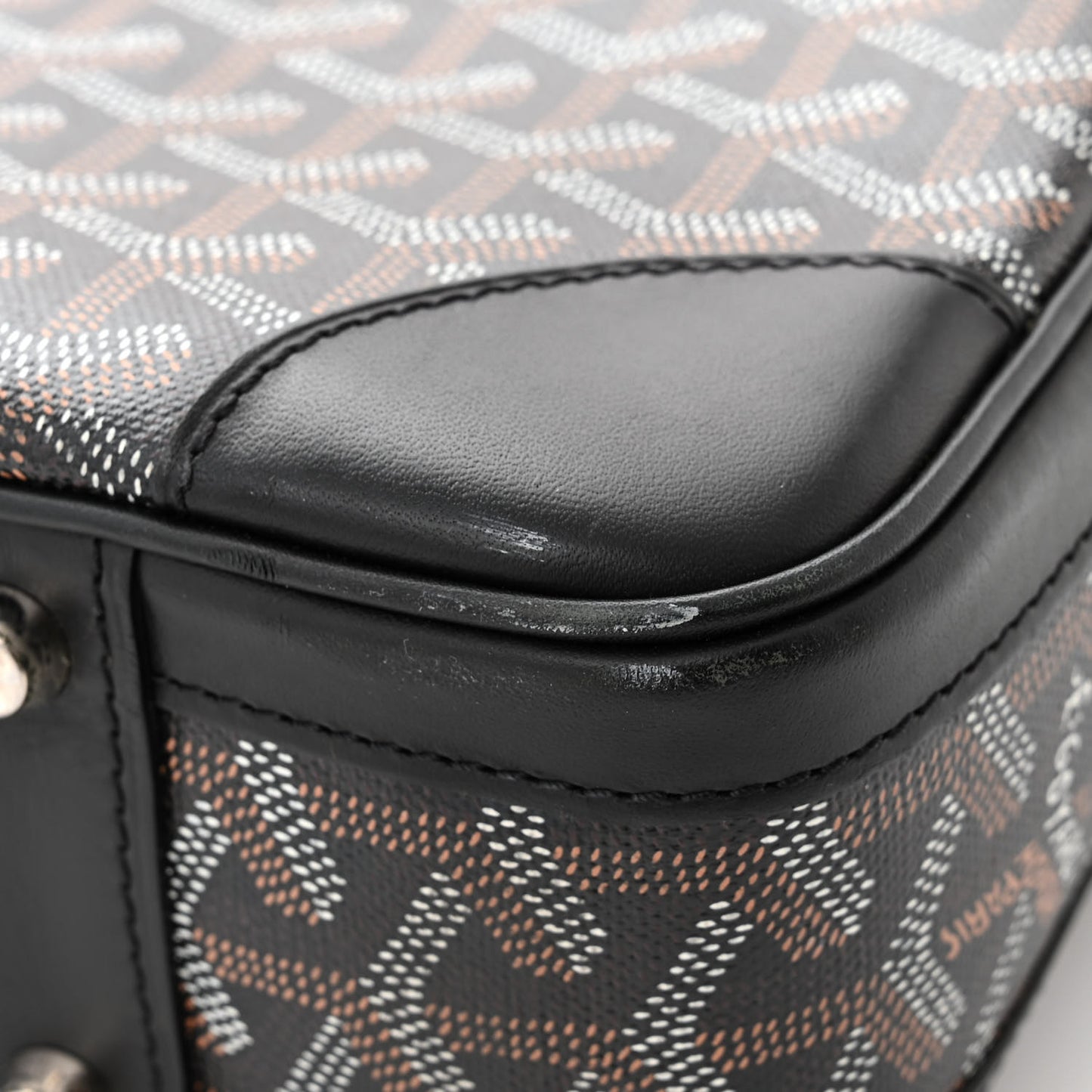Goyardine Ambassade PM Briefcase Black