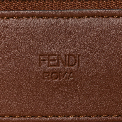 Fendi Denim Vitello Grace FF Mini By The Way Boston Bag  Blue 6 of 11
